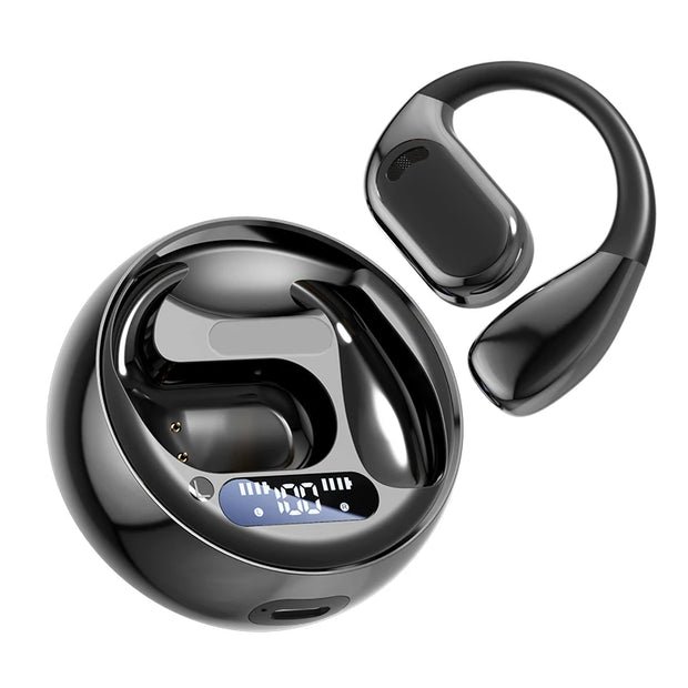AI HD earhook waterproof touch translation headphones English learning real-time translator study abroad translation headphones