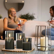 Flameless LED Electronic Candle with Remote Control Plastica Case Candles Lamp For Wedding Party Christmas Home Decor